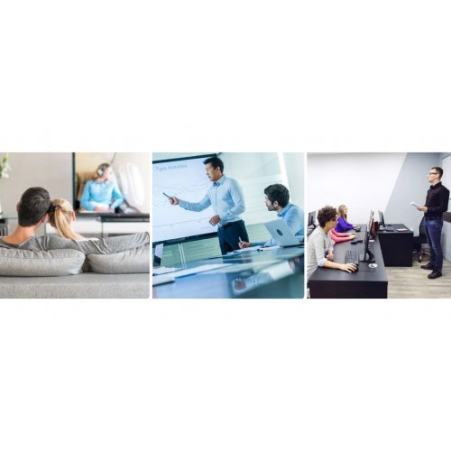 Беспроводной удлинитель J5create JVAW75 ScreenCast HDMI to HDMI 4K up to 30m (JVAW75-N) White/Gray купить в Украине | Telemart фото