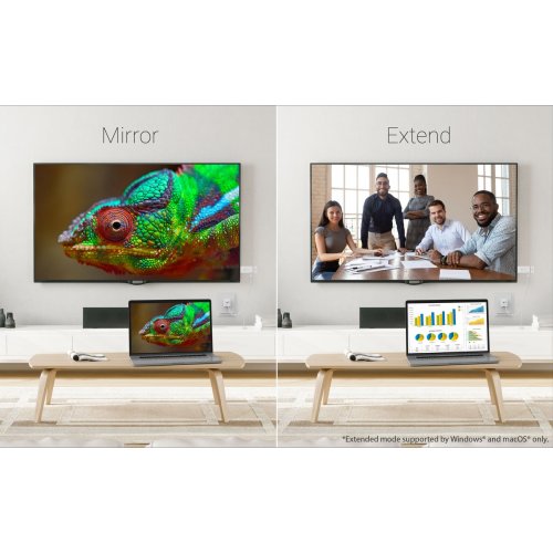 Беспроводной удлинитель J5create JVAW76 ScreenCast 4K Wireless Display Adapter (JVAW76-N) White купить в Украине | Telemart фото