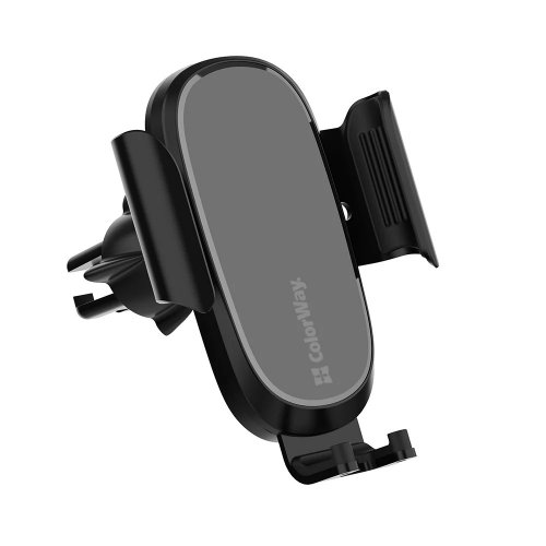 Автомобільний зарядний пристрій ColorWay Air Vent Wireless 15W (CW-CHAW038Q-BK) Black купити в Україні | Telemart фото