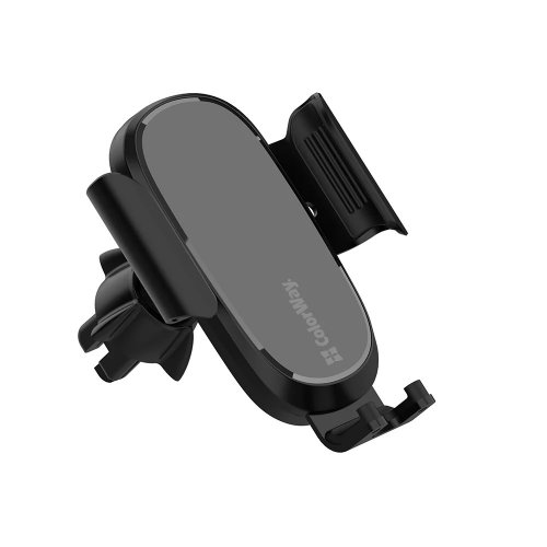Автомобільний зарядний пристрій ColorWay Air Vent Wireless 15W (CW-CHAW038Q-BK) Black купити в Україні | Telemart фото
