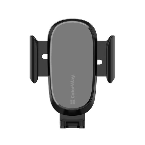 Автомобільний зарядний пристрій ColorWay Air Vent Wireless 15W (CW-CHAW038Q-BK) Black купити в Україні | Telemart фото