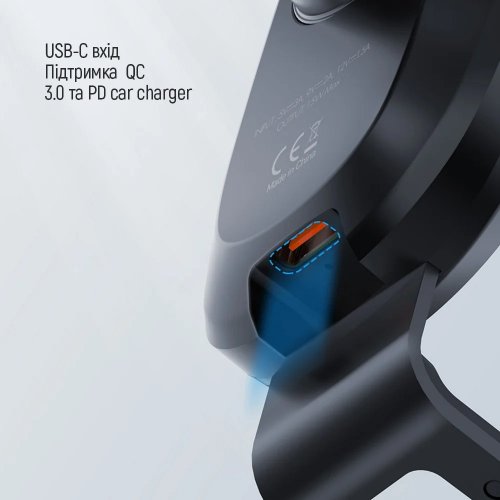 Автомобільний зарядний пристрій ColorWay Air Vent Wireless 15W (CW-CHAW038Q-BK) Black купити в Україні | Telemart фото