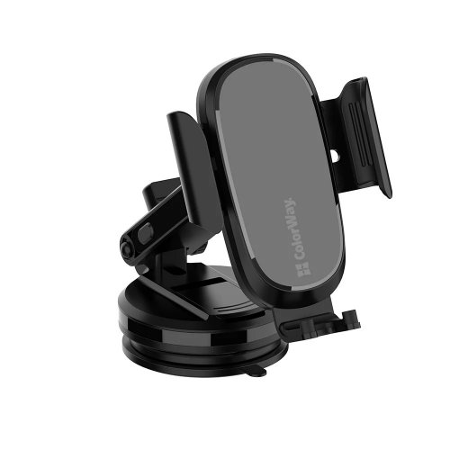 Автомобільний зарядний пристрій ColorWay Dashboard Wireless 15W (CW-CHAW037Q-BK) Black купити в Україні | Telemart фото