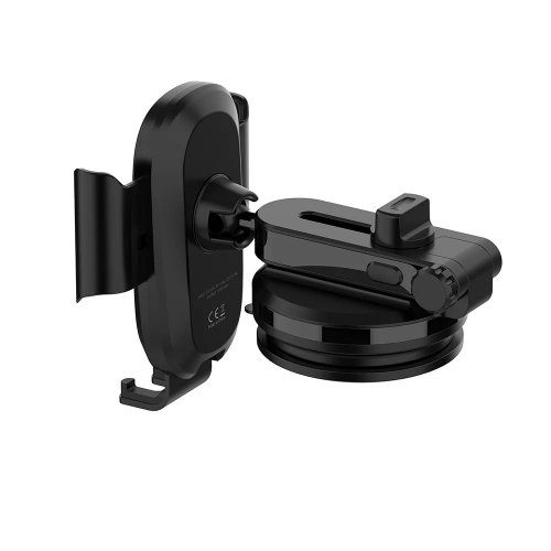 Автомобільний зарядний пристрій ColorWay Dashboard Wireless 15W (CW-CHAW037Q-BK) Black купити в Україні | Telemart фото
