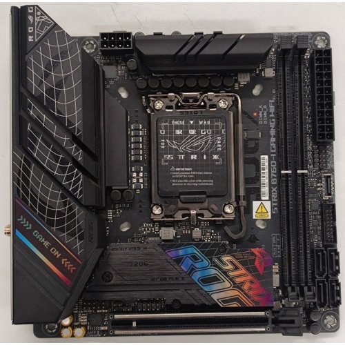 Материнская плата Asus ROG STRIX B760-I GAMING WIFI (s1700, Intel B760) (Восстановлено продавцом, 905690) купить в Украине | Telemart фото