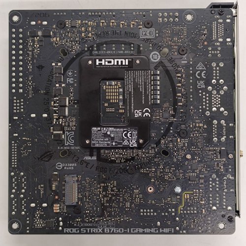 Материнская плата Asus ROG STRIX B760-I GAMING WIFI (s1700, Intel B760) (Восстановлено продавцом, 905690) купить в Украине | Telemart фото