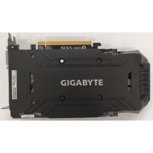 Видеокарта Gigabyte GeForce GTX 1060 WindForce 2X OC 3072MB (GV-N1060WF2OC-3GD) (Восстановлено продавцом, 905694) купить в Украине | Telemart фото