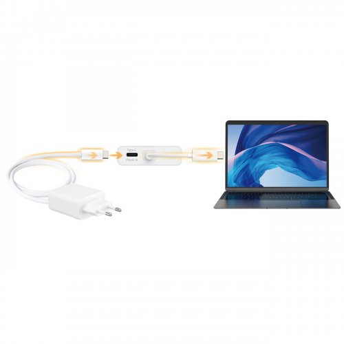 USB-хаб J5create JCA374 USB Type-C 5 in 1 (JCA374-N) Champagne Metallic купити в Україні | Telemart фото