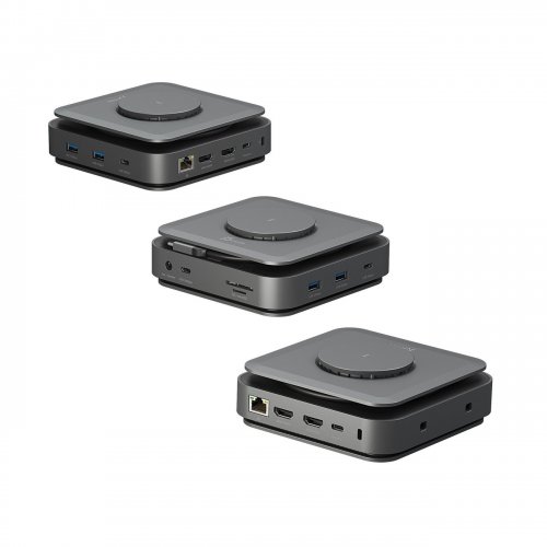 Док-станція J5create JCD3199 Docking Station USB Type-C 10 in 1 (JCD3199-N) Space Gray купити в Україні | Telemart фото