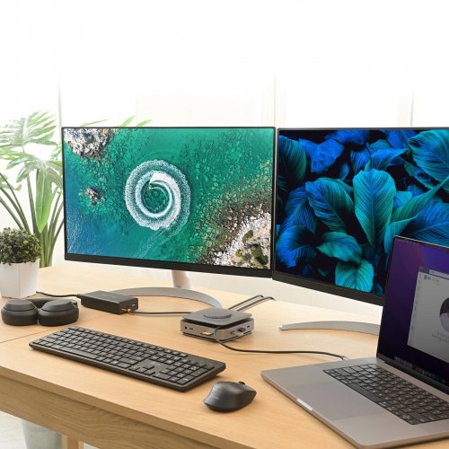 Док-станція J5create JCD3199 Docking Station USB Type-C 10 in 1 (JCD3199-N) Space Gray купити в Україні | Telemart фото