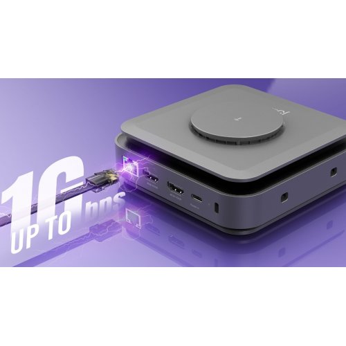 Док-станція J5create JCD3199 Docking Station USB Type-C 10 in 1 (JCD3199-N) Space Gray купити в Україні | Telemart фото