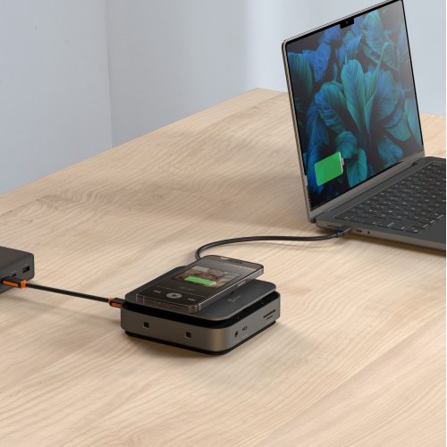 Док-станція J5create JCD3199 Docking Station USB Type-C 10 in 1 (JCD3199-N) Space Gray купити в Україні | Telemart фото