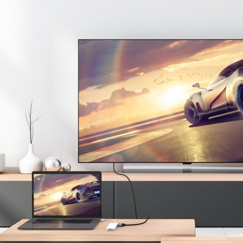 USB-хаб J5create JCD373 USB Type-C 6 in 1 (JCD373-N) White купити в Україні | Telemart фото
