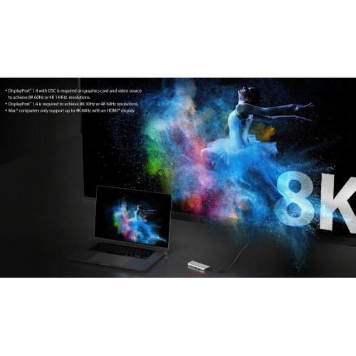 USB-хаб J5create JCD403 USB Type-C 6 in 1 (JCD403-N) Grey купити в Україні | Telemart фото