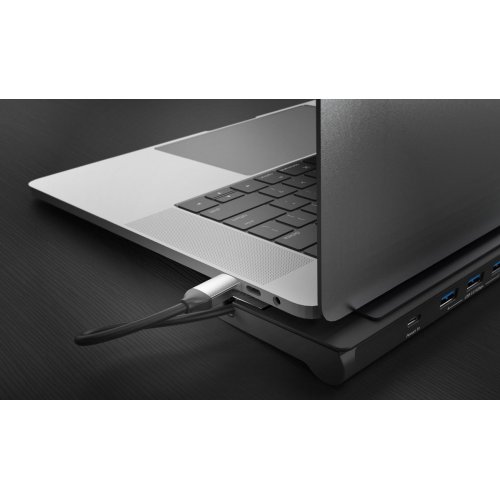 Док-станція J5create JCD542 Docking Station USB Type-C 10 in 1 (JCD542-N) Grey купити в Україні | Telemart фото