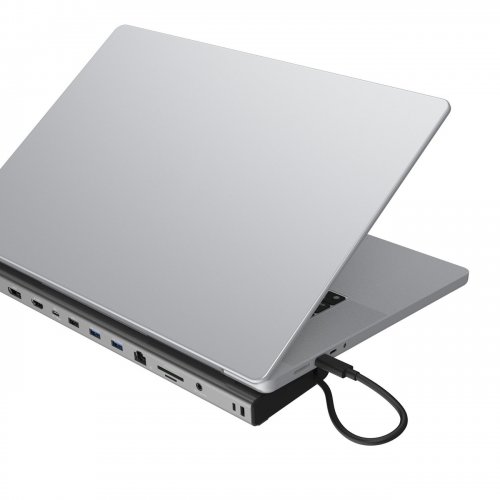 Док-станція J5create JCD554 Docking Station USB Type-C 12 in 1 (JCD554-N) Space Gray купити в Україні | Telemart фото