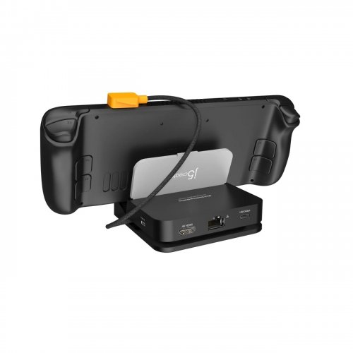 Док-станція J5create JCD624 Docking Station for Nintendo Switch 2 / Steam Deck USB Type-C (JCD624-N) Black купити в Україні | Telemart фото