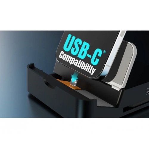 Док-станція J5create JCD624 Docking Station for Nintendo Switch 2 / Steam Deck USB Type-C (JCD624-N) Black купити в Україні | Telemart фото