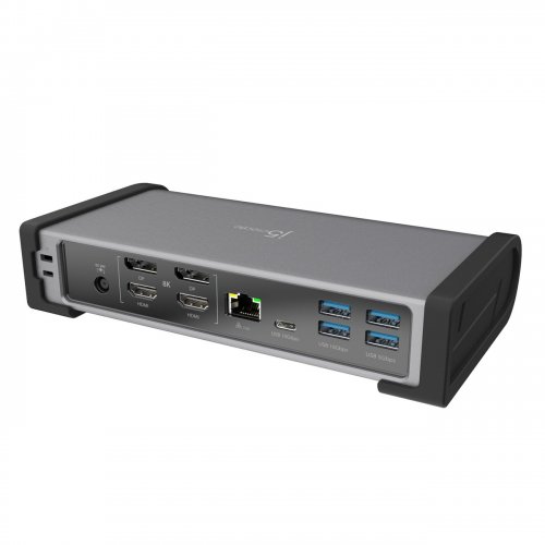 Док-станція J5create JTD568 Docking Station Thunderbolt 4 15 in 1 (JTD568-EN) Space Gray купити в Україні | Telemart фото