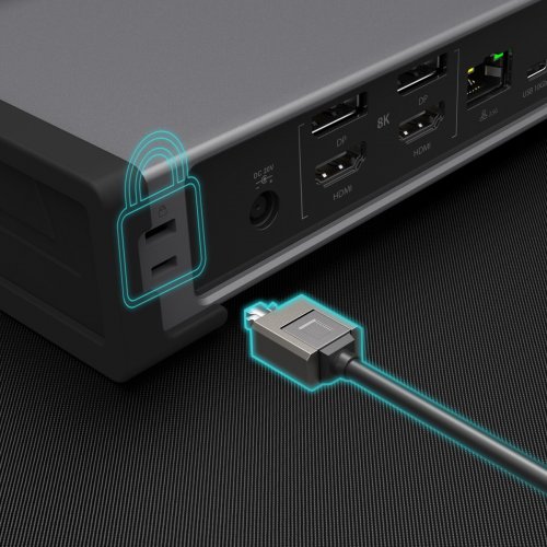 Док-станція J5create JTD568 Docking Station Thunderbolt 4 15 in 1 (JTD568-EN) Space Gray купити в Україні | Telemart фото