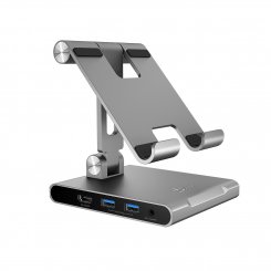 Док-станция J5create JTS224 Docking Station for iPad USB Type-C 8 in 1 (JTS224-N) Grey