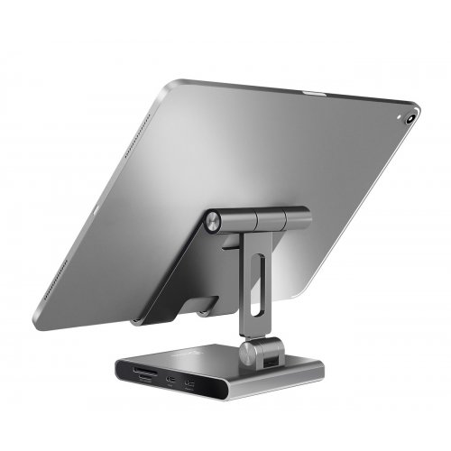 Док-станция J5create JTS224 Docking Station for iPad USB Type-C 8 in 1 (JTS224-N) Grey купить в Украине | Telemart фото