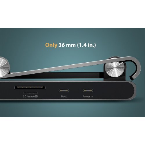 Док-станция J5create JTS224 Docking Station for iPad USB Type-C 8 in 1 (JTS224-N) Grey купить в Украине | Telemart фото