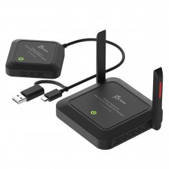 Бездротовий подовжувач J5create JVW120 Wireless USB Camera Extender 25 m (JVW120-N) Black