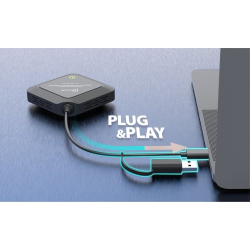 Бездротовий подовжувач J5create JVW120 Wireless USB Camera Extender 25 m (JVW120-N) Black купити в Україні | Telemart фото