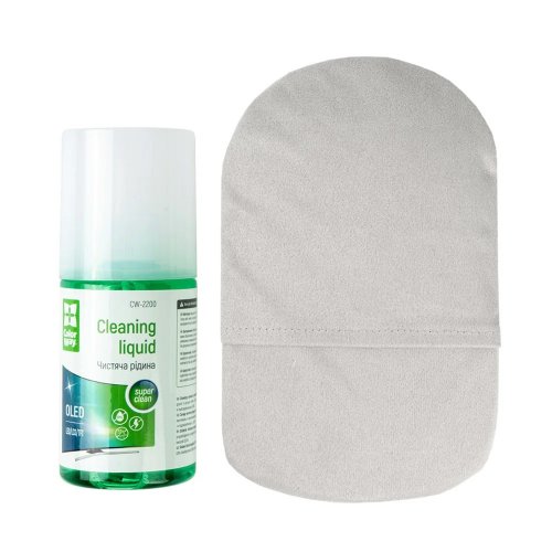 Набір для чищення ColorWay 2 in 1 Large Cleaning Kit 200ml + Glove (CW-2200) купити в Україні | Telemart фото