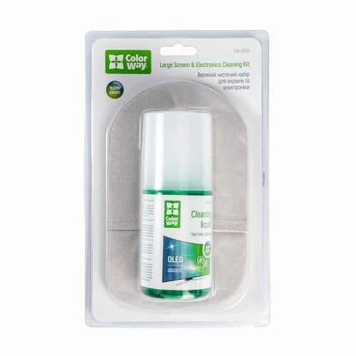 Набір для чищення ColorWay 2 in 1 Large Cleaning Kit 200ml + Glove (CW-2200) купити в Україні | Telemart фото