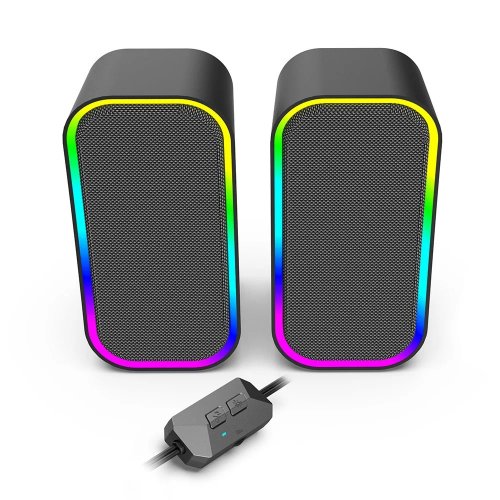 Акустическая система ColorWay Aura 2.0 USB/Bluetooth (CW-SPU02GR) Gray купить в Украине | Telemart фото