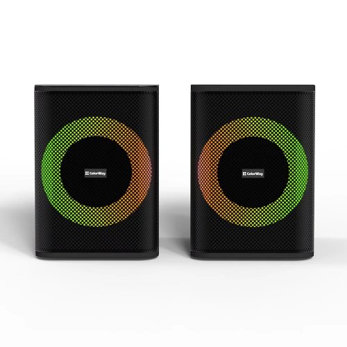 Акустична система ColorWay PulseRing 2.0 RGB USB (CW-SPU04BK) Black купити в Україні | Telemart фото
