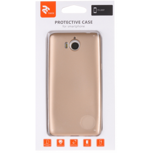 Чохол 2E для Huawei Y5 2017 PP Case (2E-H-Y5-MCPPG) Gold купити в Україні | Telemart фото