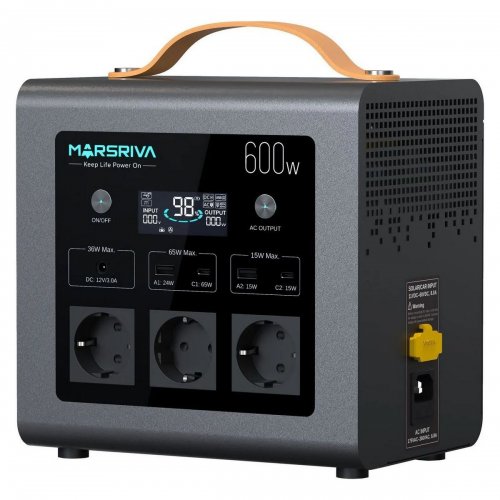 Зарядна станція Marsriva MP6 Plus 600W 512Wh купити в Україні | Telemart фото