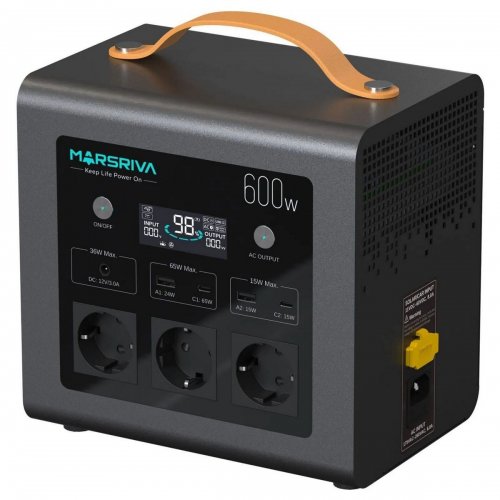Зарядна станція Marsriva MP6 Plus 600W 512Wh купити в Україні | Telemart фото