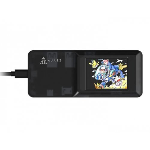 USB-хаб Ajazz AKP01E USB Type-C 8 in 1 (AKP01E-B) Black купити в Україні | Telemart фото