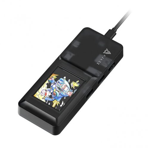 USB-хаб Ajazz AKP01E USB Type-C 8 in 1 (AKP01E-B) Black купити в Україні | Telemart фото