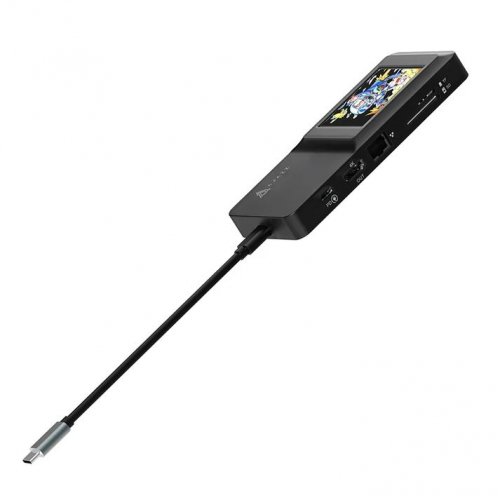 USB-хаб Ajazz AKP01E USB Type-C 8 in 1 (AKP01E-B) Black купити в Україні | Telemart фото