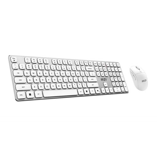 Игровой комплект MSI FORGE K210 COMBO Wireless White купить в Украине | Telemart фото