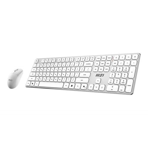 Игровой комплект MSI FORGE K210 COMBO Wireless White купить в Украине | Telemart фото
