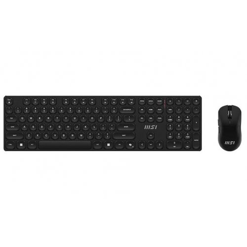 Игровой комплект MSI FORGE K210 COMBO Wireless Black купить в Украине | Telemart фото