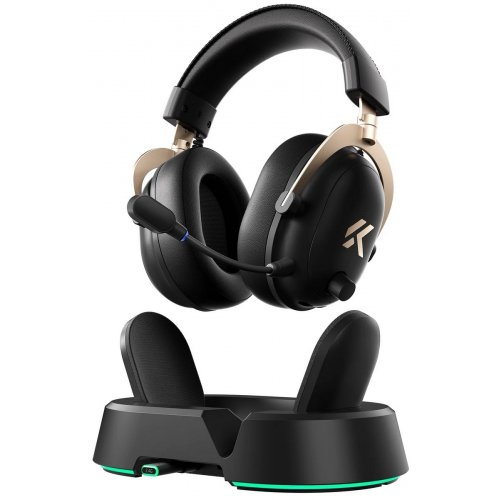 Уцінка навушники MCHOSE V9 Turbo+ Wireless (HW-V9-10) Black/Gold (Розкрита упаковка, 905922) купити в Україні | Telemart фото