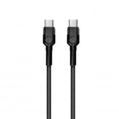 Кабель ColorWay USB Type-C to USB Type-C 65W 1m (CW-CBPDCC047-BK) Black