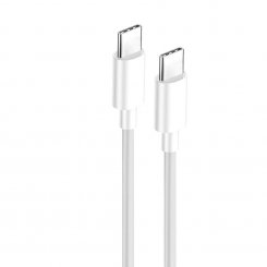 Кабель ColorWay USB Type-C to USB Type-C 60W 1m (CW-CBPDCC055-WT) White