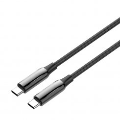 Кабель ColorWay USB Type-C to USB Type-C 240W 2m (CW-CBPDCC070-BK) Black