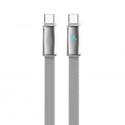 Кабель ColorWay USB Type-C to USB Type-C 100W 1m (CW-CBPDCC100-GR) Grey