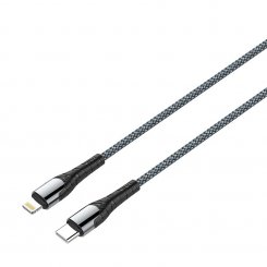 Кабель ColorWay USB Type-C to Lightning 30W 2m (CW-CBPDCL036-GR) Grey