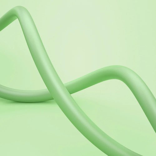 Кабель ColorWay USB to Lightning 2.4A 1m (CW-CBUL042-GR) Green купити в Україні | Telemart фото