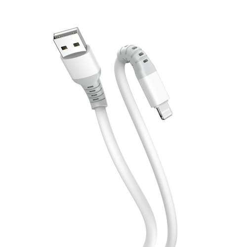 Кабель ColorWay USB to Lightning 3A 1m (CW-CBUL093-WT) White купити в Україні | Telemart фото